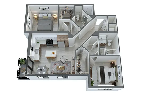 Floor plan The Eccentric