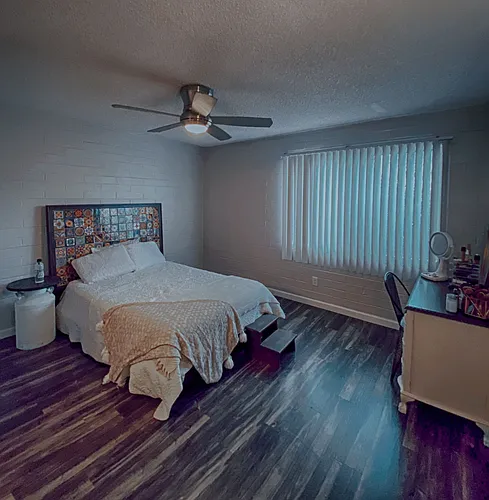 Floor plan 2 bed 2 bath Upgraded