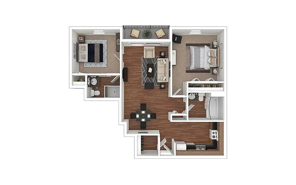 Floor plan B2
