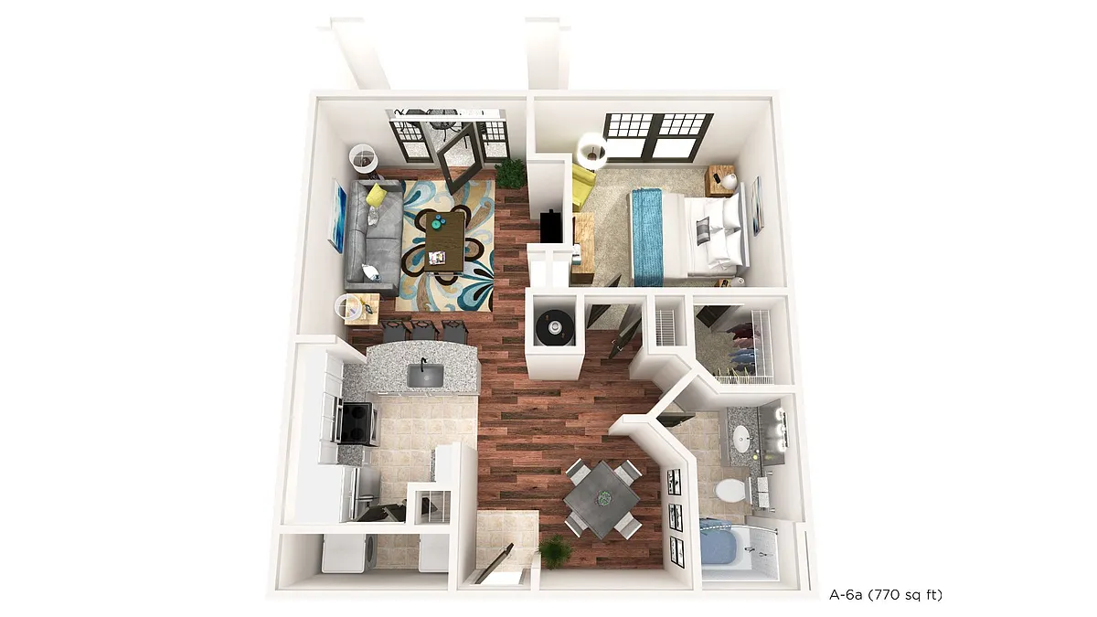 Floor plan A6A