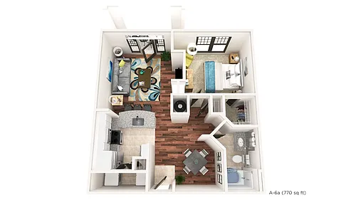 Floor plan A6A