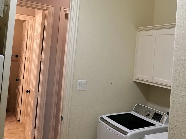 Laundry room washer and dryer included