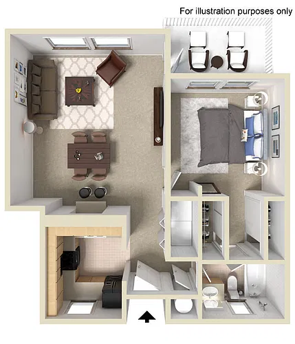 Floor plan Classic 660