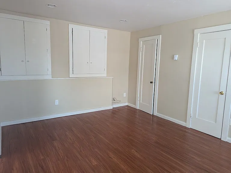 Large living room, and clever storage options.