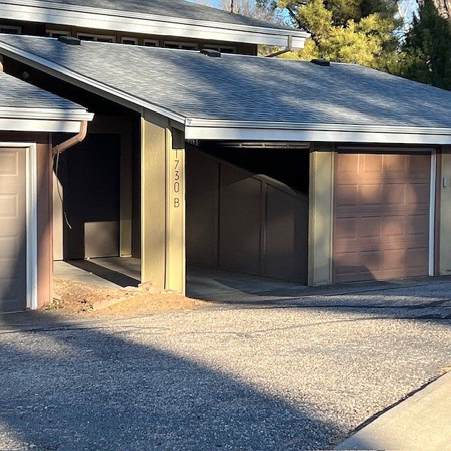 Front of condo