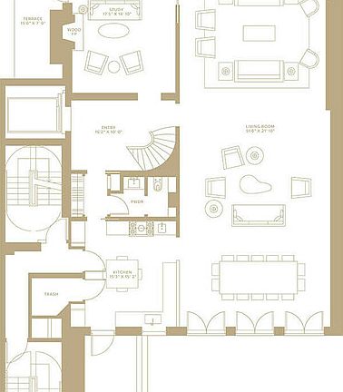 2nd image of 560 W 24th St Penthouse 1