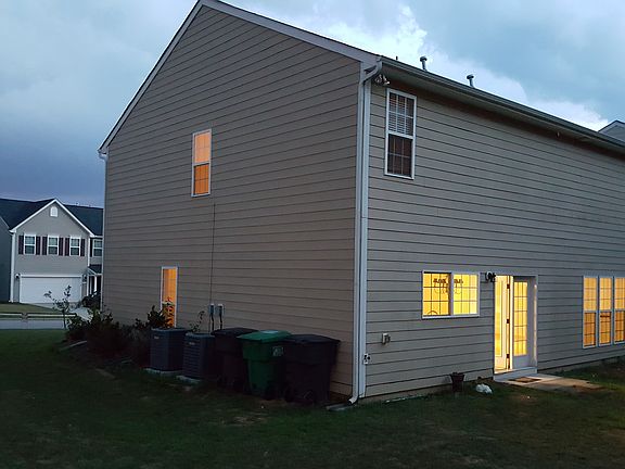 Side view of house