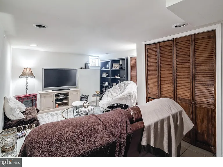 Lower level basement/living area
