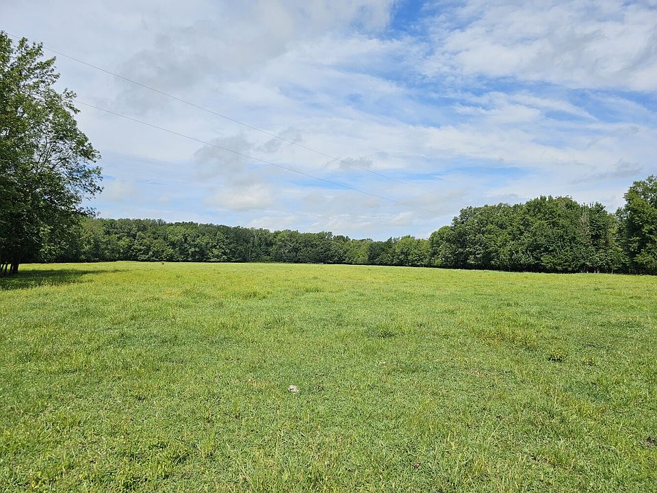Center of the open pasture on the south side of the property.