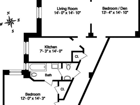 2nd image of 514 Cathedral Pkwy #12B
