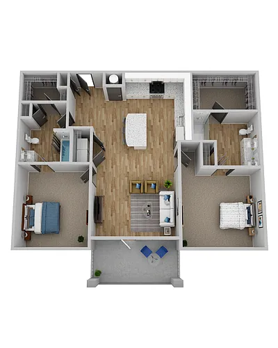 Floor plan B1