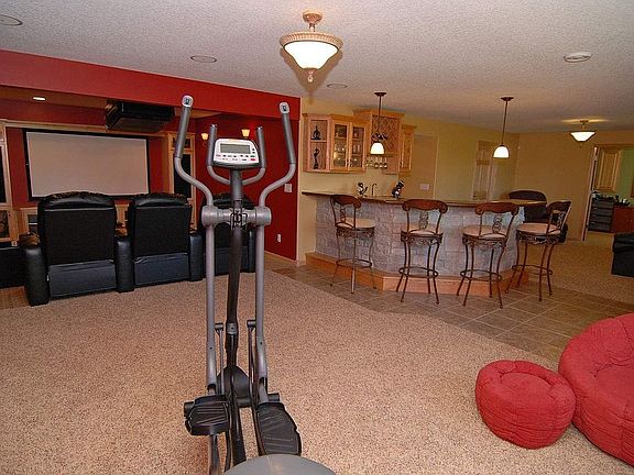 Spacious and open Lower Level