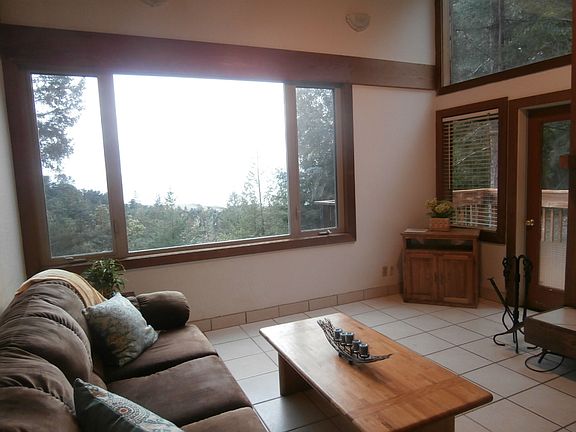 Ocean View From Living Room