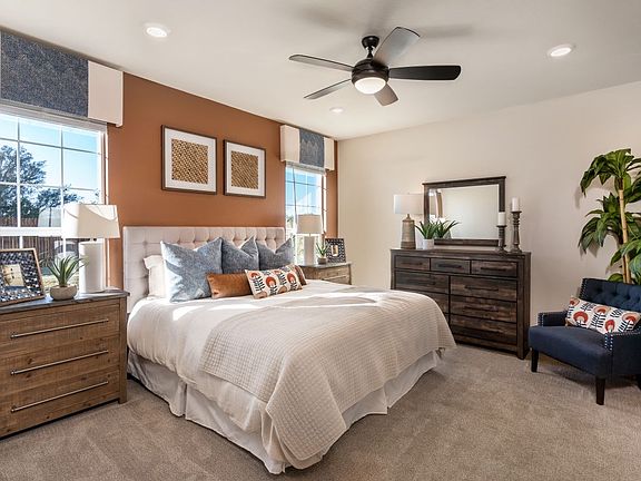 Plan 1491 Primary Bedroom