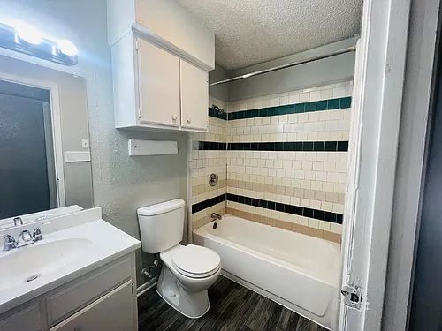 Floor plan One Bed and One Bath