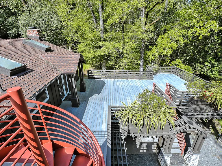 view from rooftop terrace