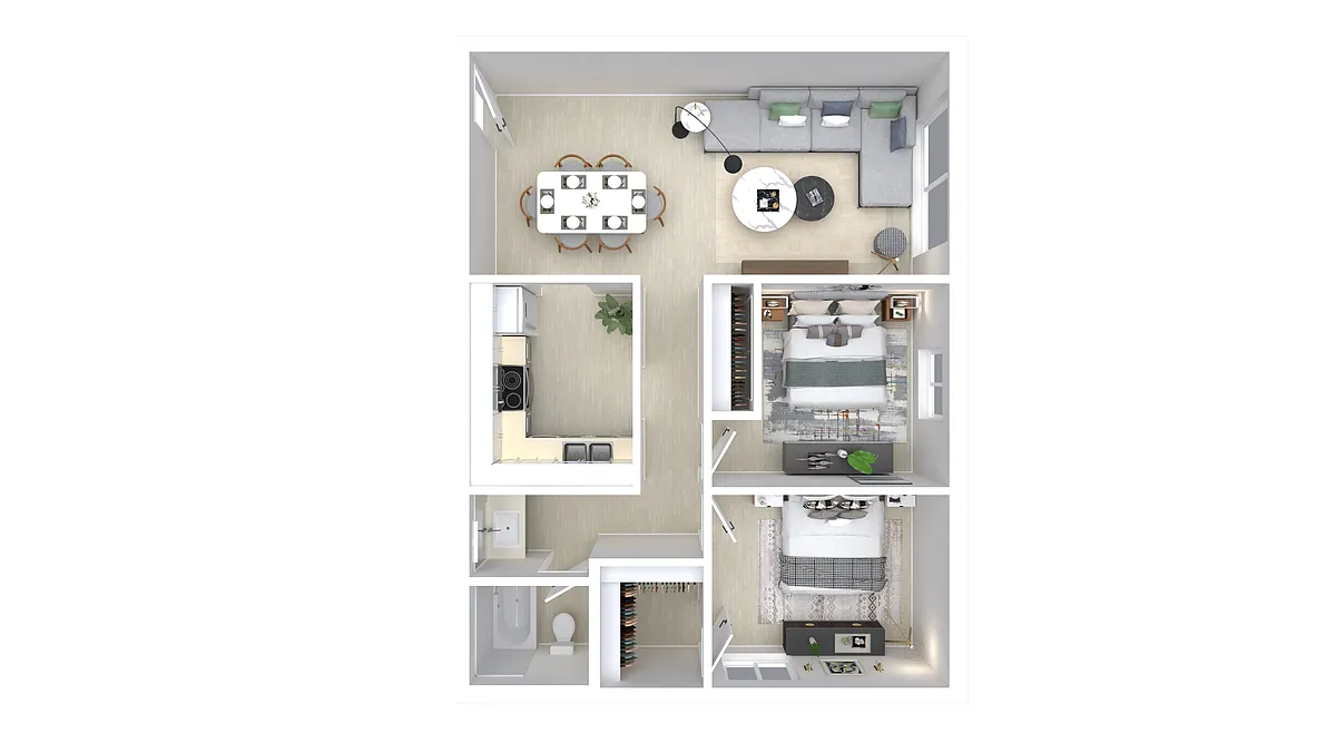 Floor plan 2X1