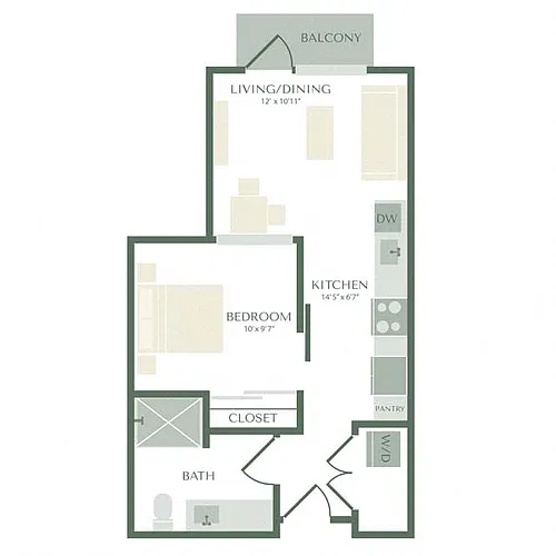Floor plan UA1