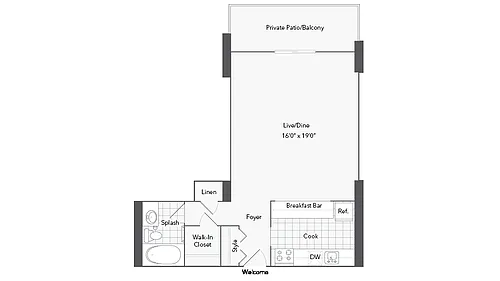 Floor plan Frederick