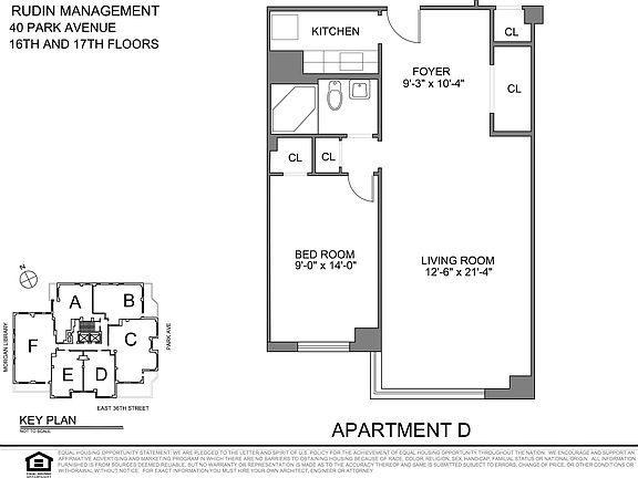 2nd image of 40 Park Ave APT 16D