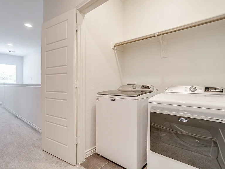 Laundry with in-unit washer and dryer