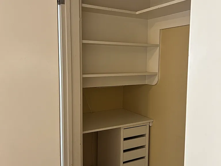 Living room closet