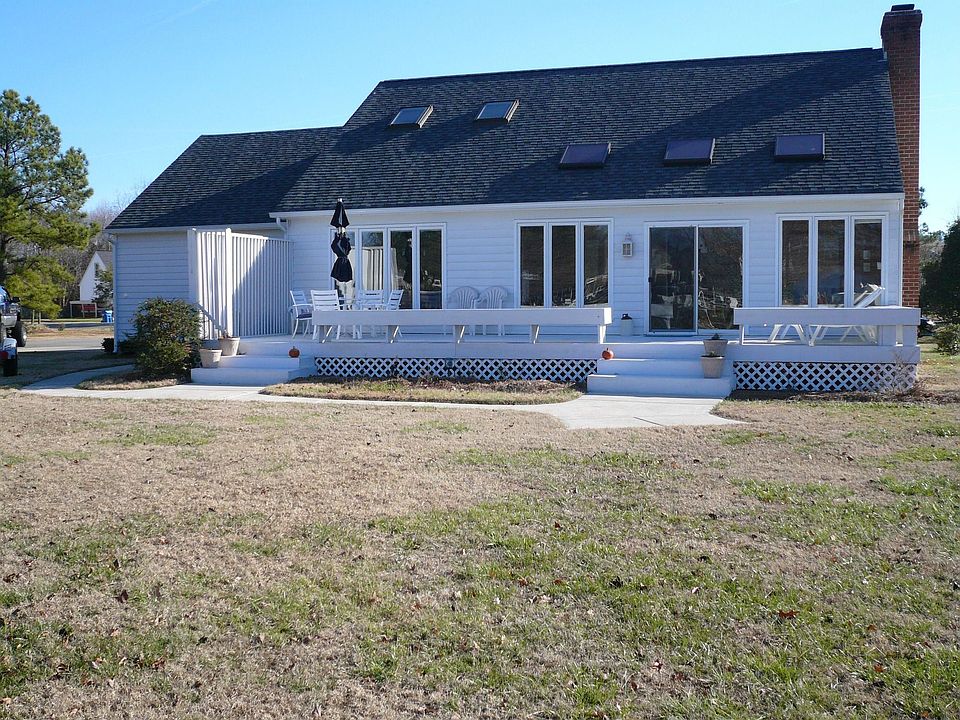 Rear View with deck