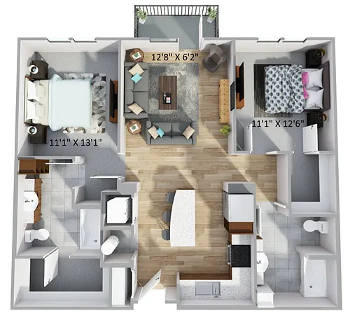 Floor plan B4