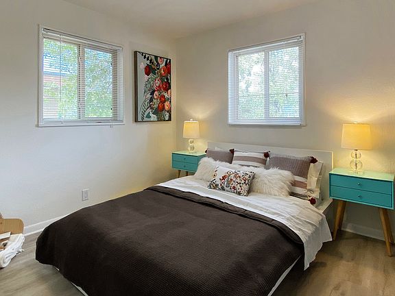 Nicely sized bedroom with natural light