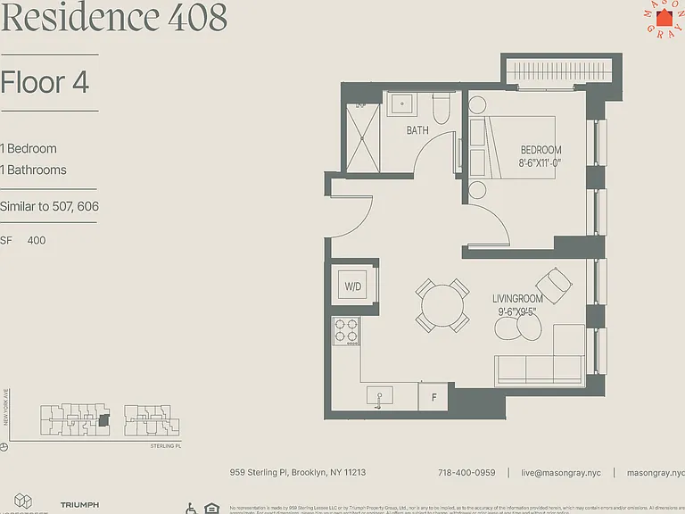 955 Sterling Pl #606 — Photo 2
