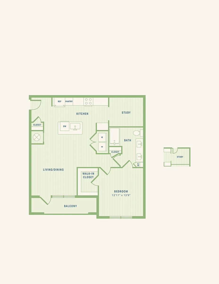 Floor plan The Jovi (A4)