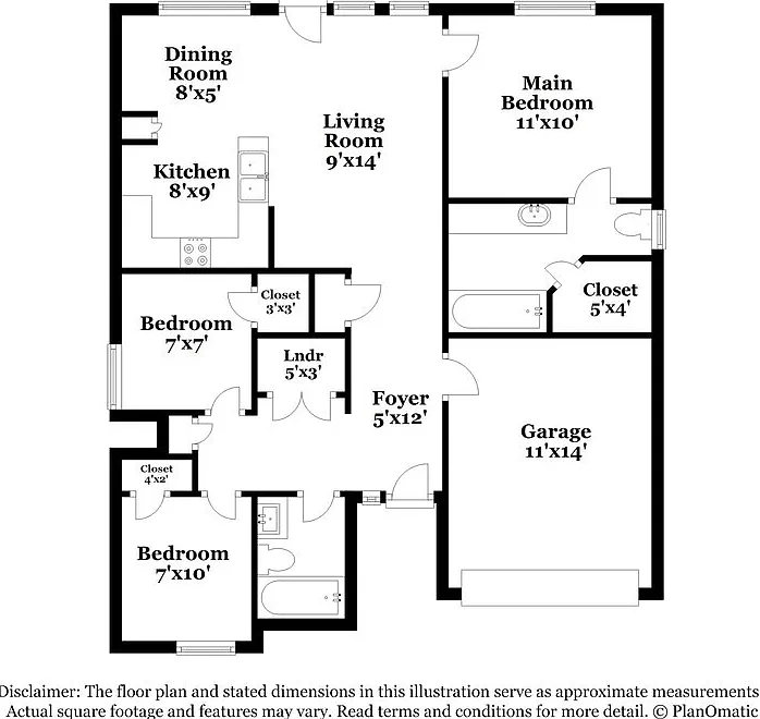 3 bed, 2.0 bath, 1235 sqft, $1,825 — Photo 2