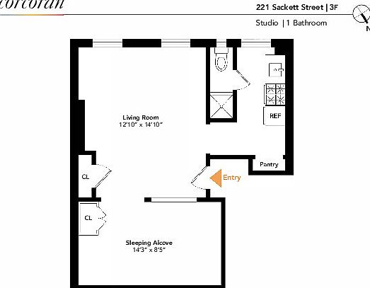 2nd image of 221 Sackett St APT 3F