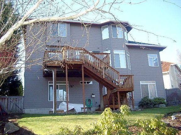 Back from bottom of yard