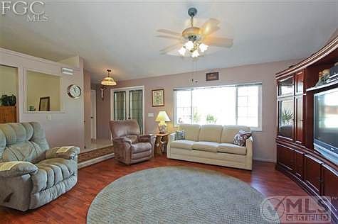 Open and light living room.