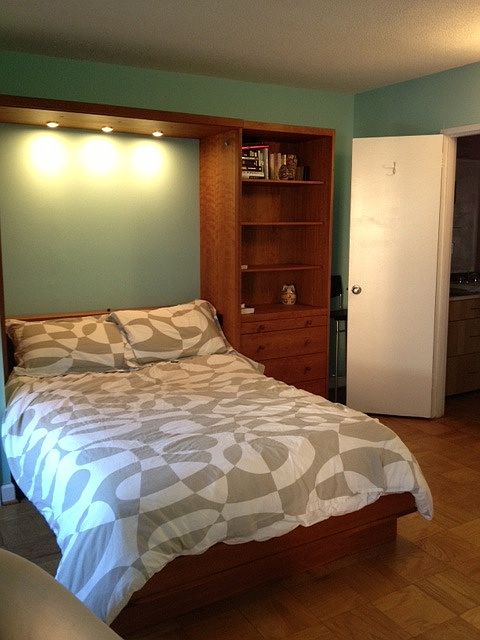 Murphy Bed sleeps two people