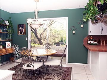 Lake view from dining/kitchen