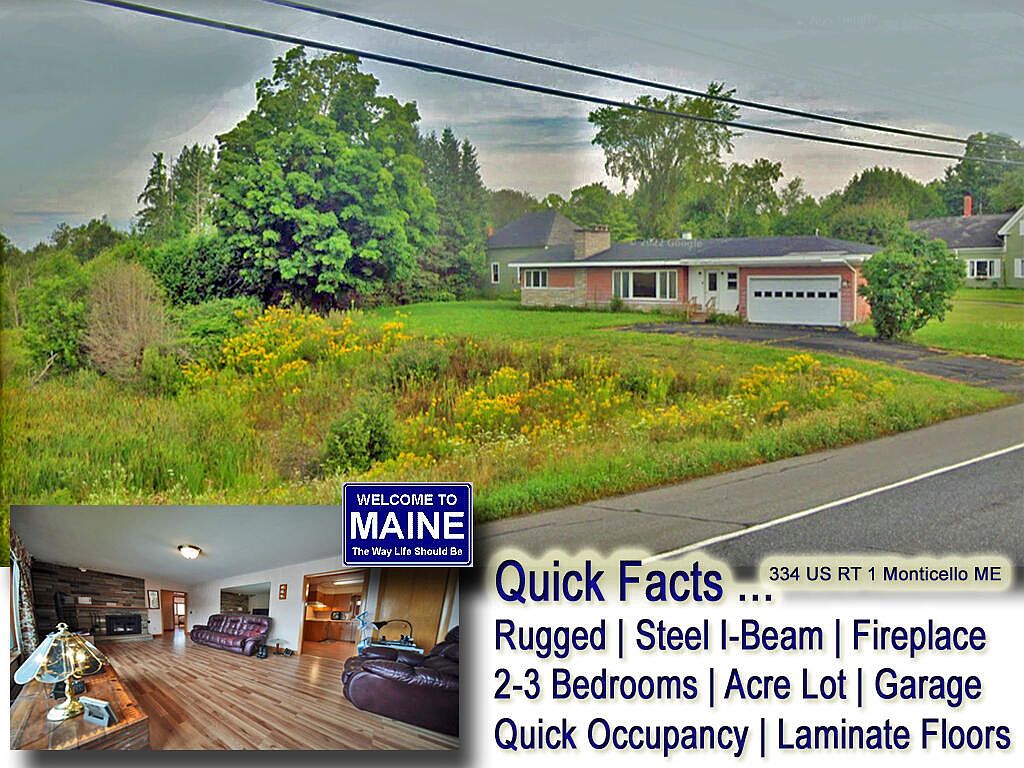 334 US Hwy 1 Route, Monticello, ME 04760 Zillow