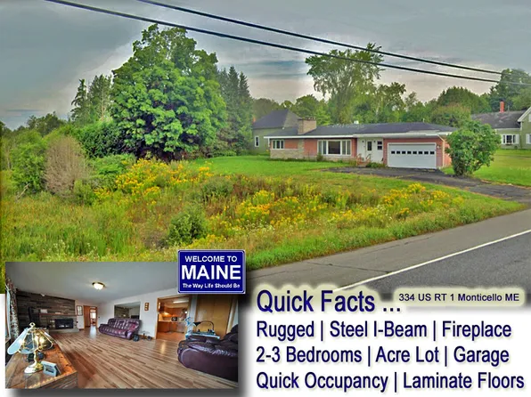 334 US Hwy 1 Route, Monticello, ME 04760