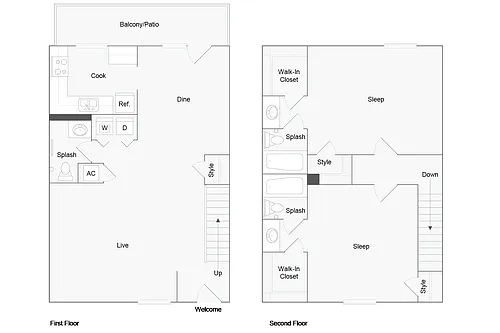 Floor plan Canton