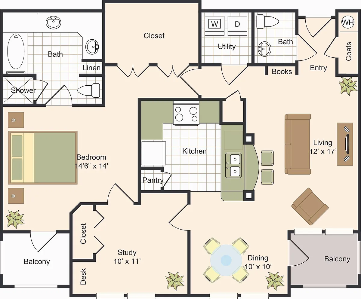 Floor plan C