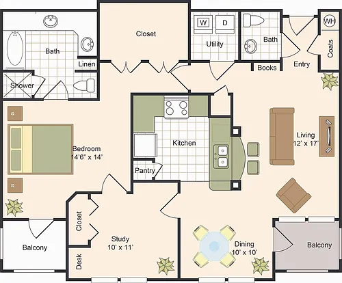 Floor plan C
