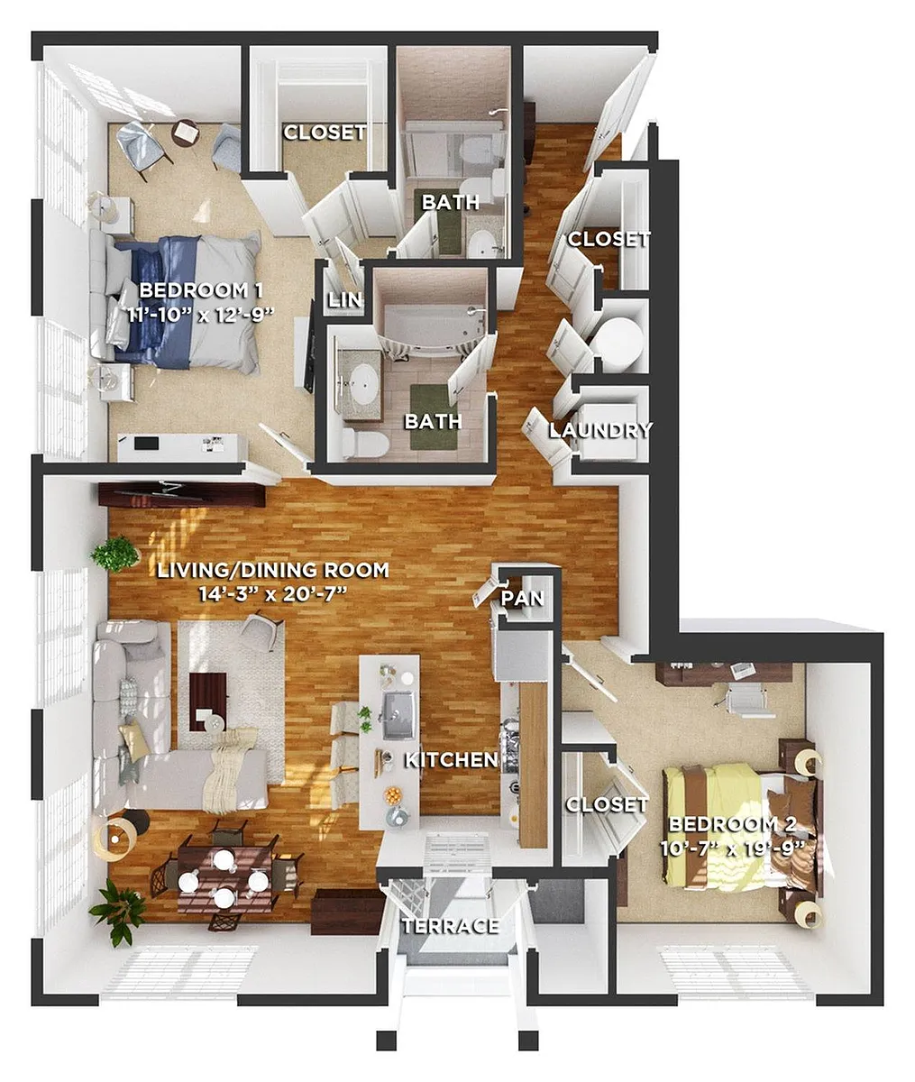Floor plan Camber