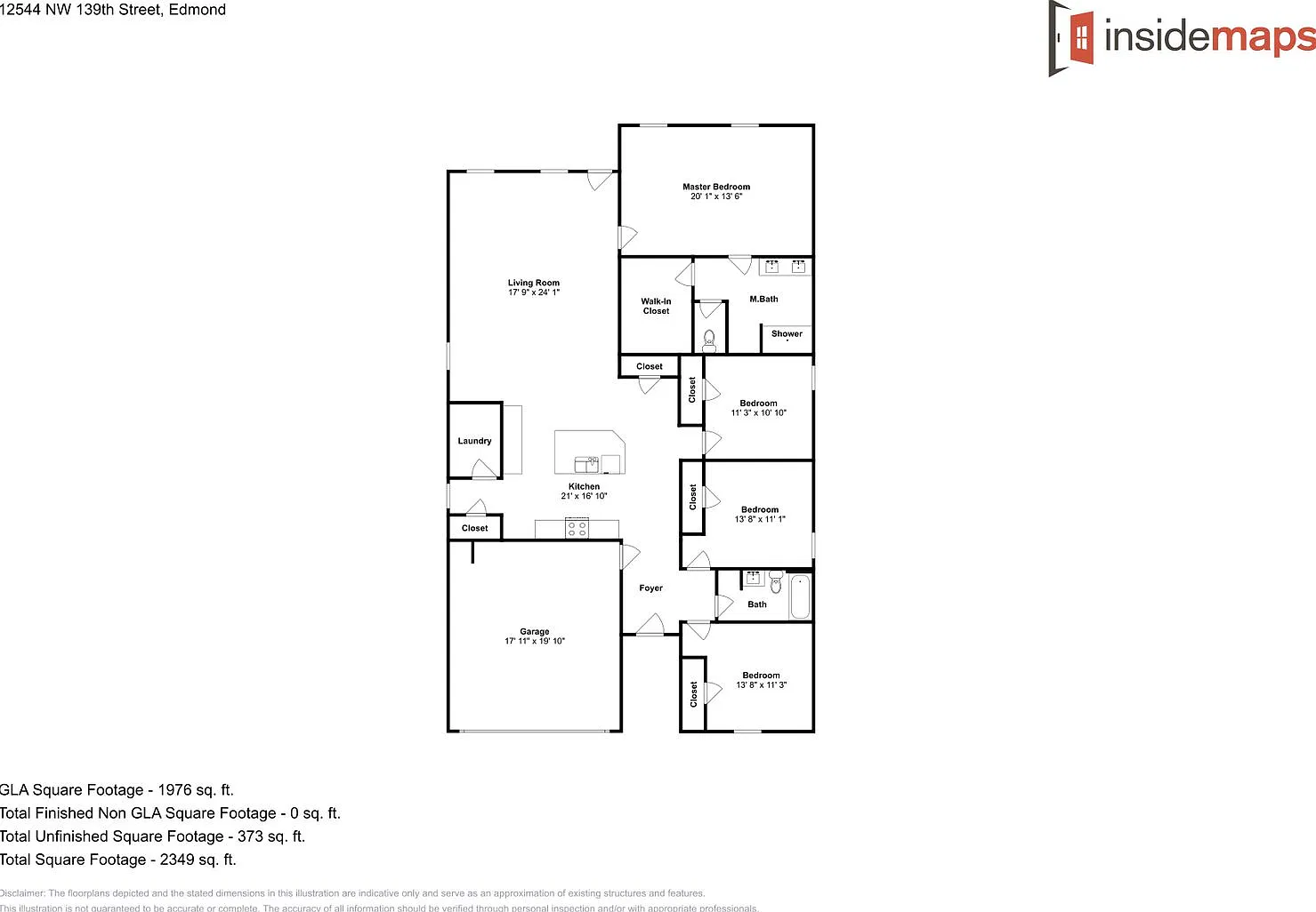 Beautiful 4 Bedroom 2 Bathroom Home in Piedmont Schools on a Corner Lot — Photo 3