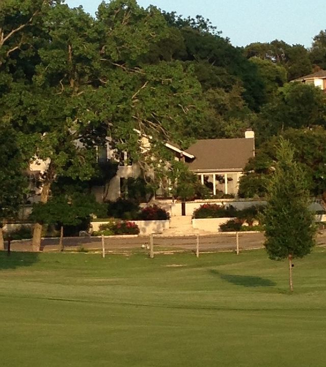 View from golf course