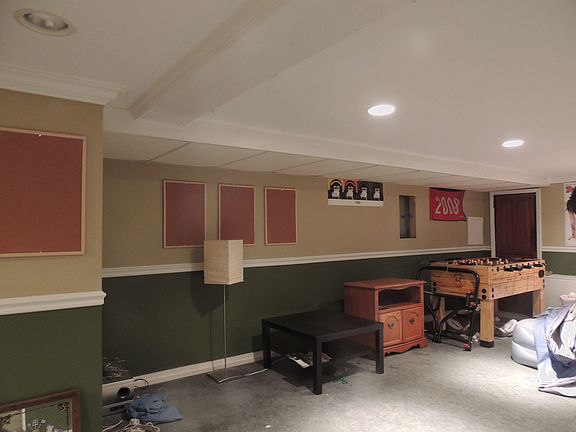 other side of finished basem