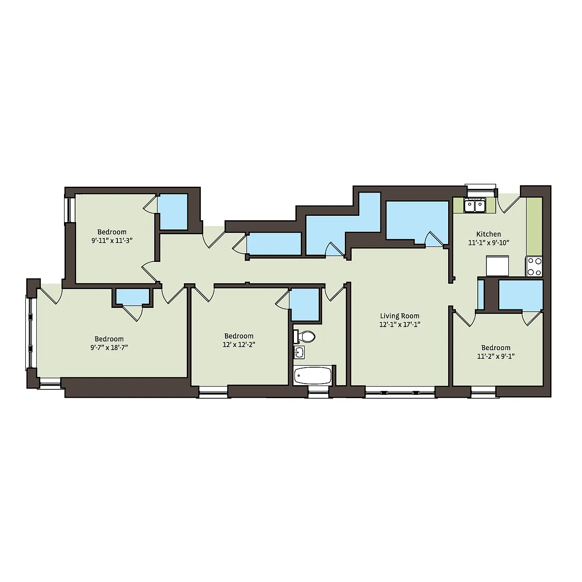 Floor plan 5339-4bB