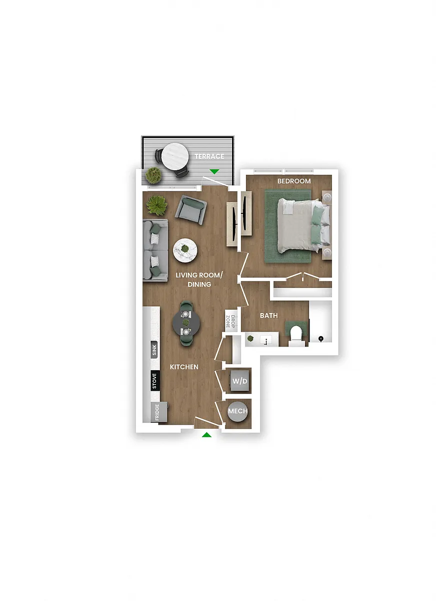 Floor plan A2A