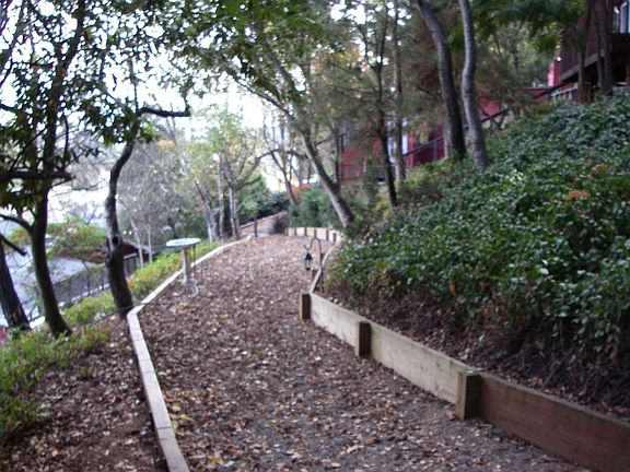 private yard
