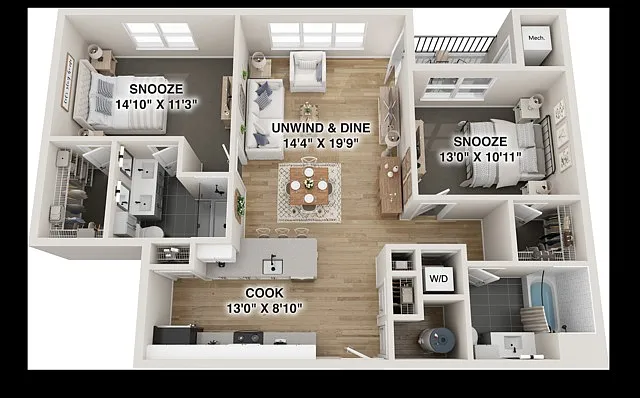 Floor plan Melrose